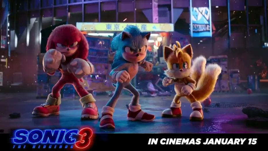 Wideo do filmu Sonic 3. Szybki jak błyskawica — May the best hedgehog win