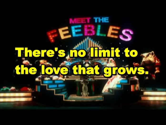 Wideo do filmu Meet the Feebles — Garden Of Love (Meet The Feebles) Lyrics English