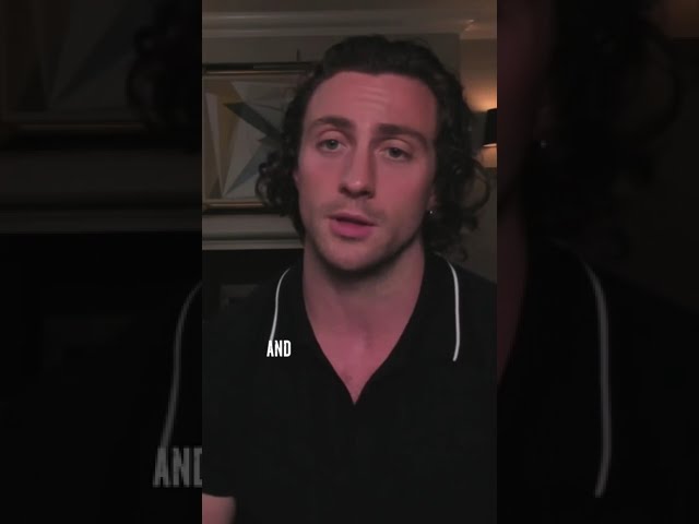 Wideo do filmu Bullet Train — Aaron Taylor Johnson talks about working with Brad Pitt