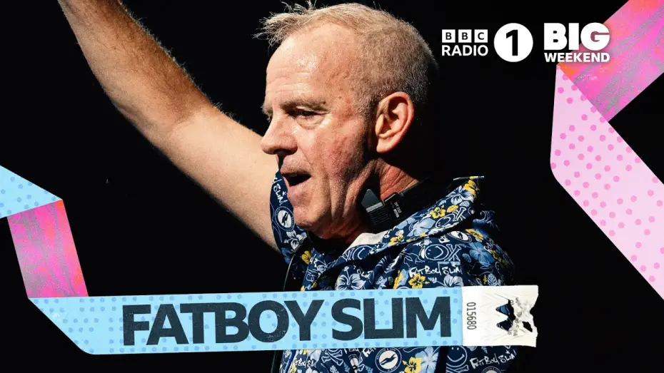Wideo do filmu Fatboy Slim: Radio 1's Big Weekend 2026 — Fatboy Slim - Right Here, Right Now | Radio 1’s Big Weekend 2026