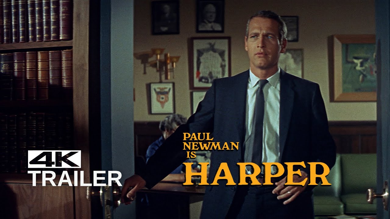 Wideo do filmu Ruchomy cel — HARPER Original Trailer [1966] Remastered in 4K