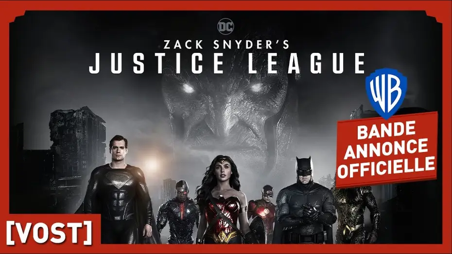 Wideo do filmu Liga Sprawiedliwości Zacka Snydera — Zack Snyder's Justice League - Bande-annonce [VOSTFR]