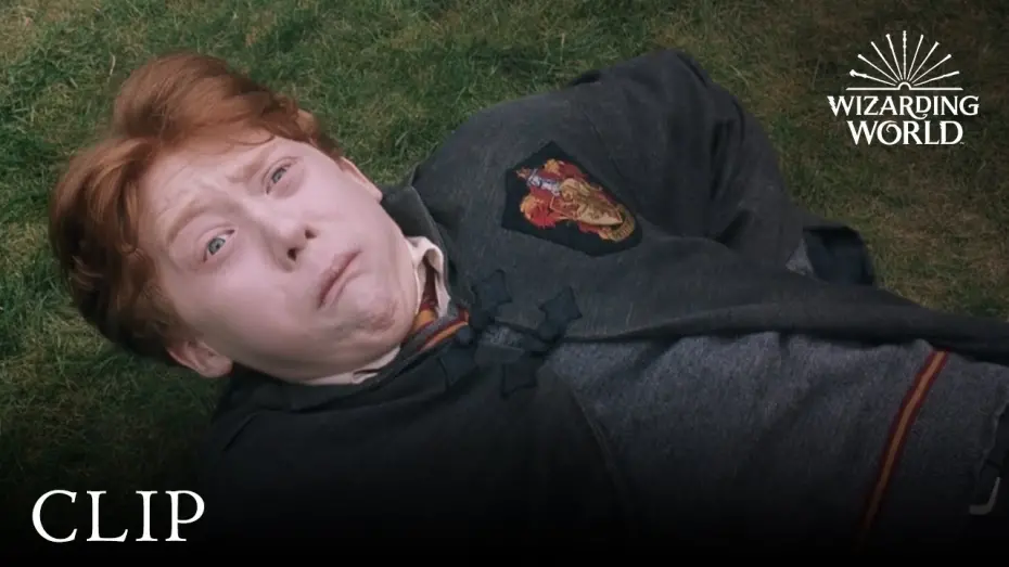 Wideo do filmu Harry Potter i Komnata Tajemnic — Ron's Slug Spell Backfires