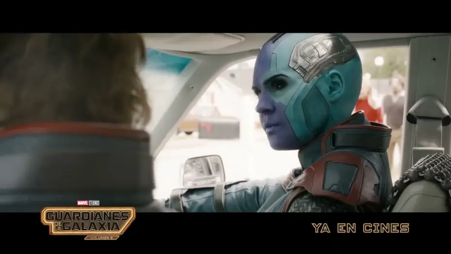 Wideo do filmu Strażnicy Galaktyki: Volume 3 — Anuncio: '¿Quieres qué conduzca?'