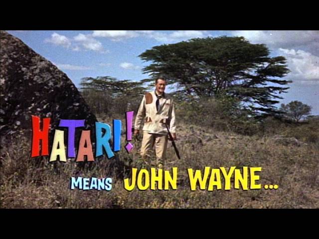 Wideo do filmu Hatari! — Hatari! - Trailer
