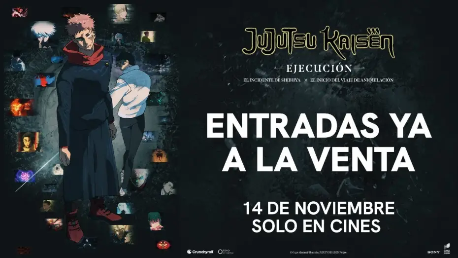 Wideo do filmu JUJUTSU KAISEN: Execution – Shibuya Incident x The Culling Game Begins — ¡Las entradas ya están a la venta!