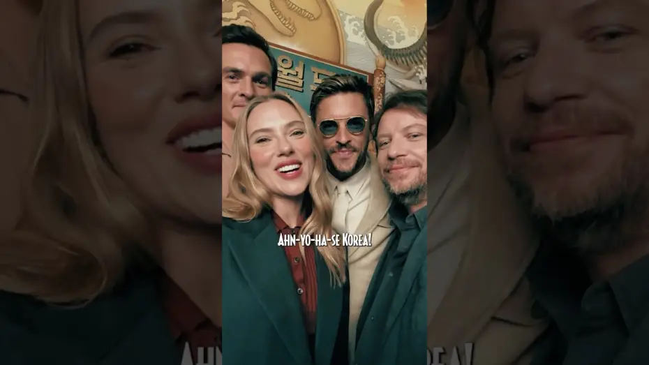 Wideo do filmu Jurassic World. Odrodzenie — Seoul, you were incredible 🫰 Thank you!
