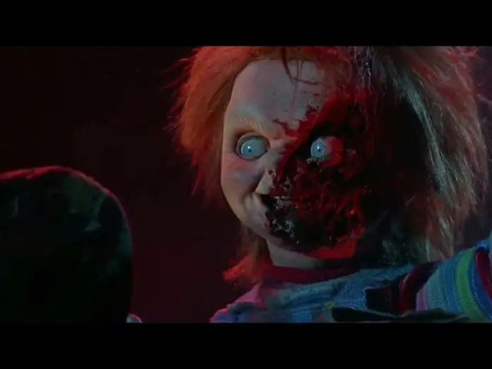 Wideo do filmu Laleczka Chucky 3 — Chucky: El Muñeco Diabólico 3 (1991) La Muerte de Chucky [Español Latino]