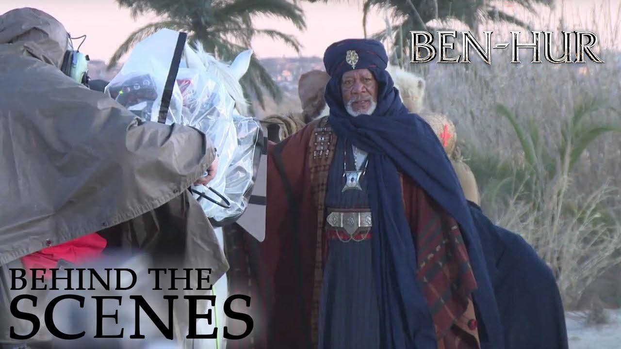 Wideo do filmu Ben-Hur — BEN HUR | Morgan Freeman | Official Behind the Scenes