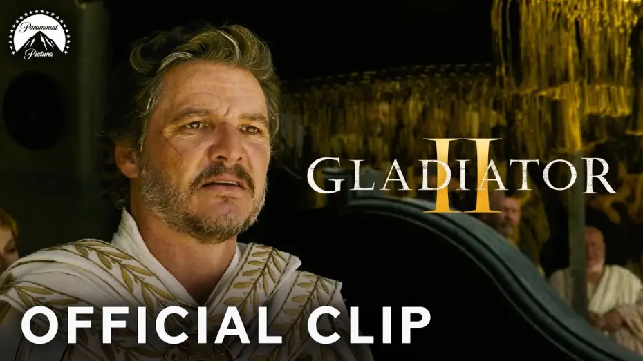 Wideo do filmu Gladiator 2 — General Acacius Speech in Colosseum