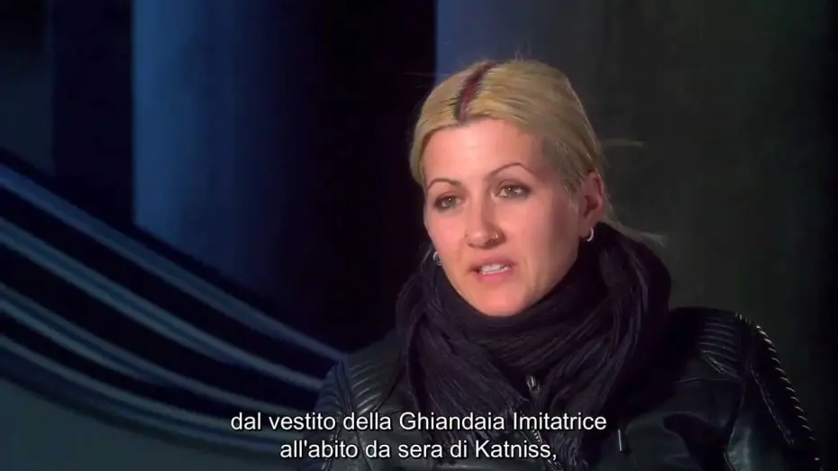 Wideo do filmu Igrzyska śmierci: W pierścieniu ognia — Hunger Games: La Ragazza di Fuoco - Intervista a Trish Summerville (sottotitoli in italiano)