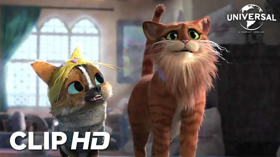 Wideo do filmu Kot w butach: Ostatnie życzenie — El Gato Con Botas intenta no hacer un nuevo amigo
