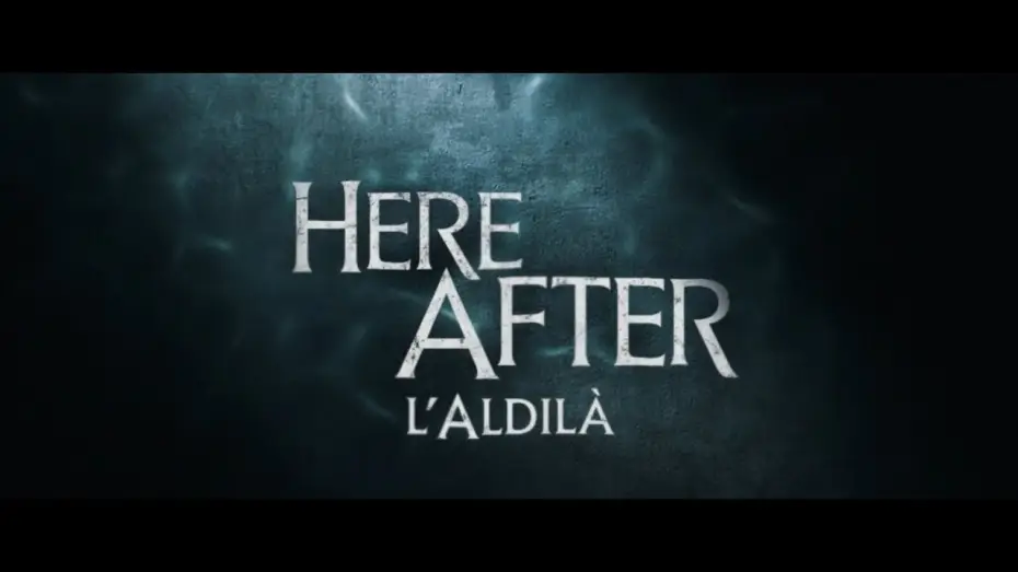 Wideo do filmu Szepty z zaświatów — Here After - L’Aldilà | TRAILER UFFICIALE