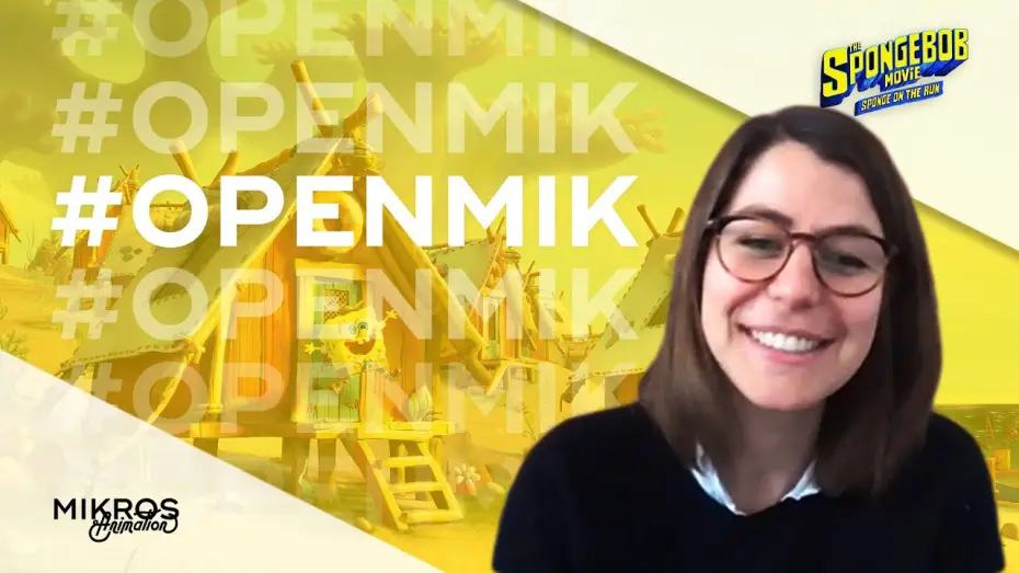 Wideo do filmu SpongeBob Film: Na ratunek — [#OpenMik] Solenne Bourgeois, Compositing supervisor on #SpongeBobMovie