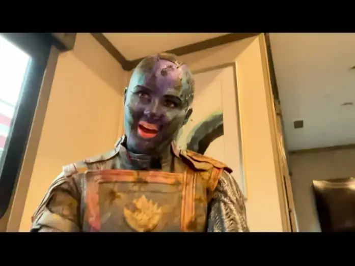 Wideo do filmu Strażnicy Galaktyki: Volume 3 — A week in the life of playing NEBULA in GUARDIANS OF THE GALAXY VOL 3