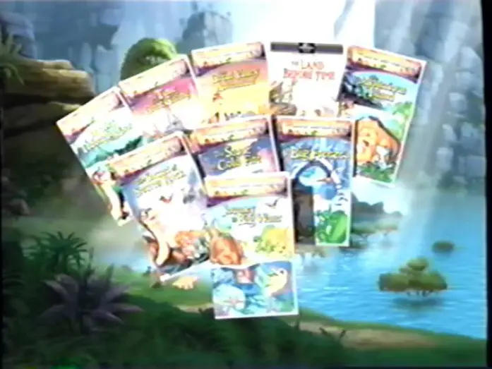 Wideo do filmu Pradawny ląd 9: Wyprawa nad Wielką Wodę — The Land Before Time IX – Journey to Big Water (2002) Promo (VHS Capture)