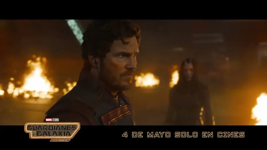 Wideo do filmu Strażnicy Galaktyki: Volume 3 — Anuncio: 'Es un cara a cara'