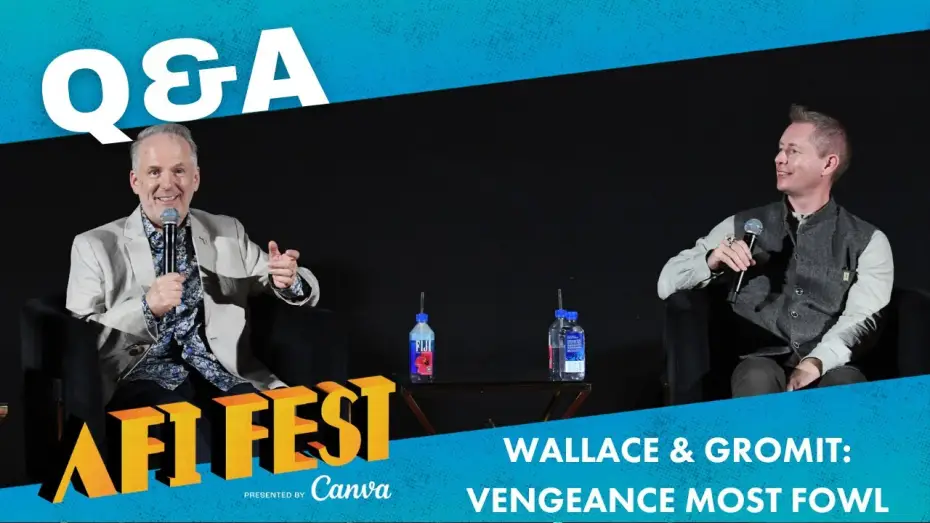 Wideo do filmu Wallace i Gromit: Zemsta pingwina — Conversation at AFI Fest presented by Canva