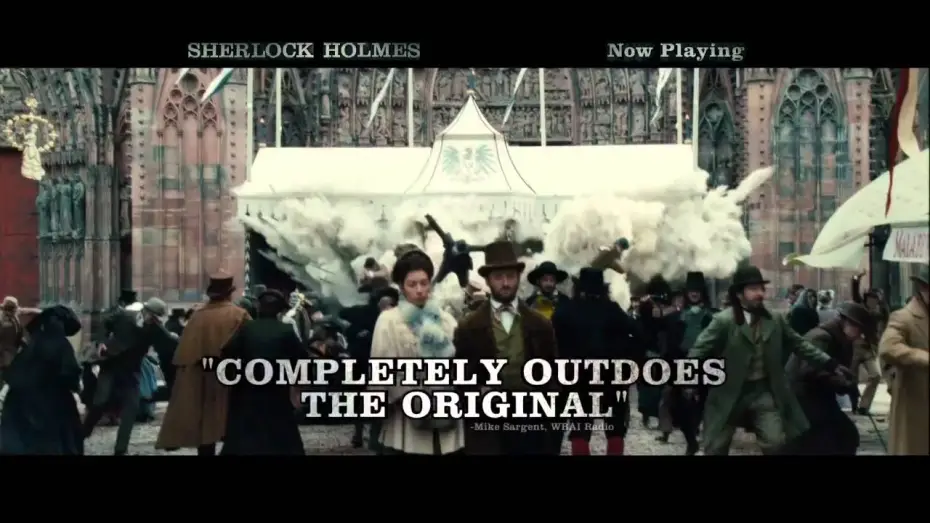 Wideo do filmu Sherlock Holmes: Gra cieni — TV Spot 1