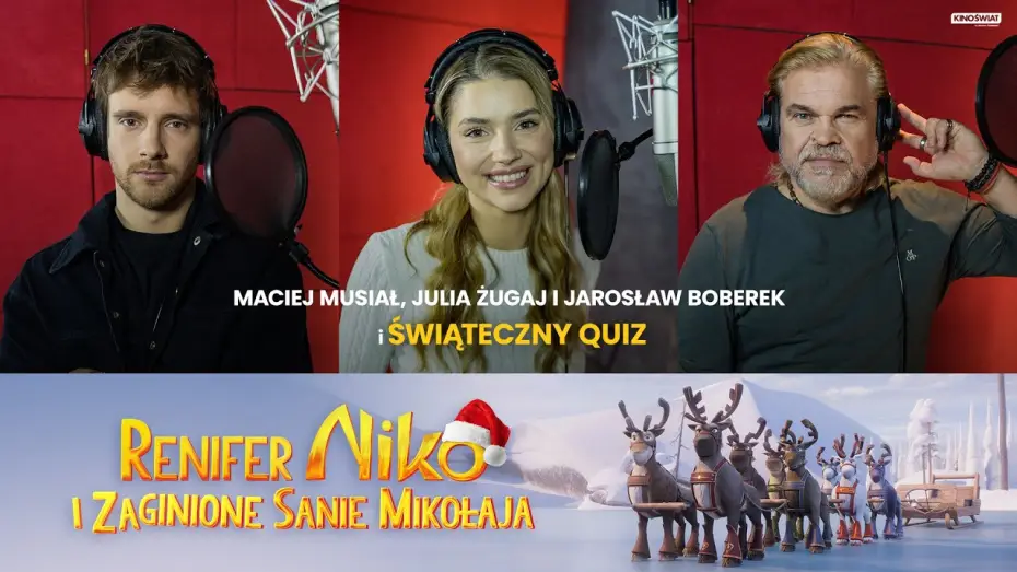 Wideo do filmu Renifer Niko i zaginione sanie Mikołaja — Świąteczny quiz