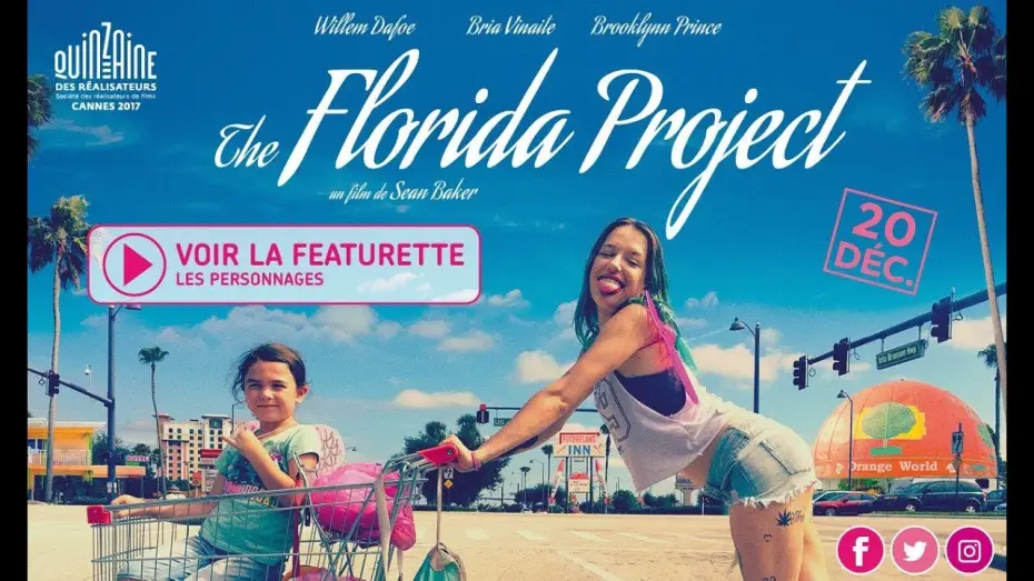 Wideo do filmu Projekt Floryda — THE FLORIDA PROJECT: Les personnages