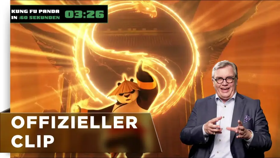 Wideo do filmu Kung Fu Panda 4 — Kung Fu Panda in 60 Sekunden