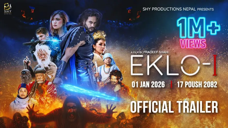 Wideo do filmu एकलो आई — EKLO-I - MOVIE OFFICIAL TRAILER 2082 || PRADEEP KHADKA, VIJAY LAMA, BENISHA HAMAL, KABITA NEPALI