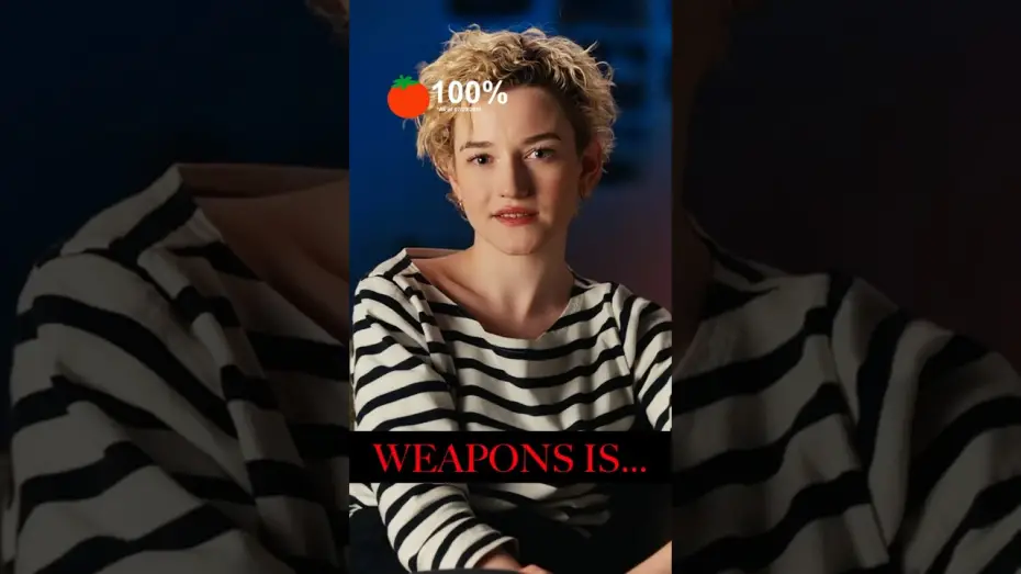 Wideo do filmu Zniknięcia — Terrifying and original. Weapons is 100% on Rotten Tomatoes.