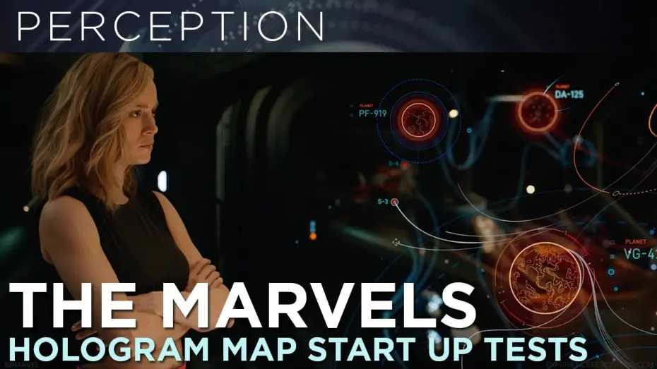 Wideo do filmu Marvels — Hologram Map Start Up Tests