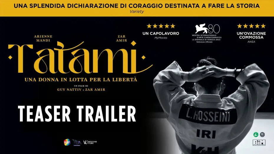 Wideo do filmu Tatami — TATAMI - Teaser Trailer | In anteprima l'8 marzo e dal 4 aprile al Cinema