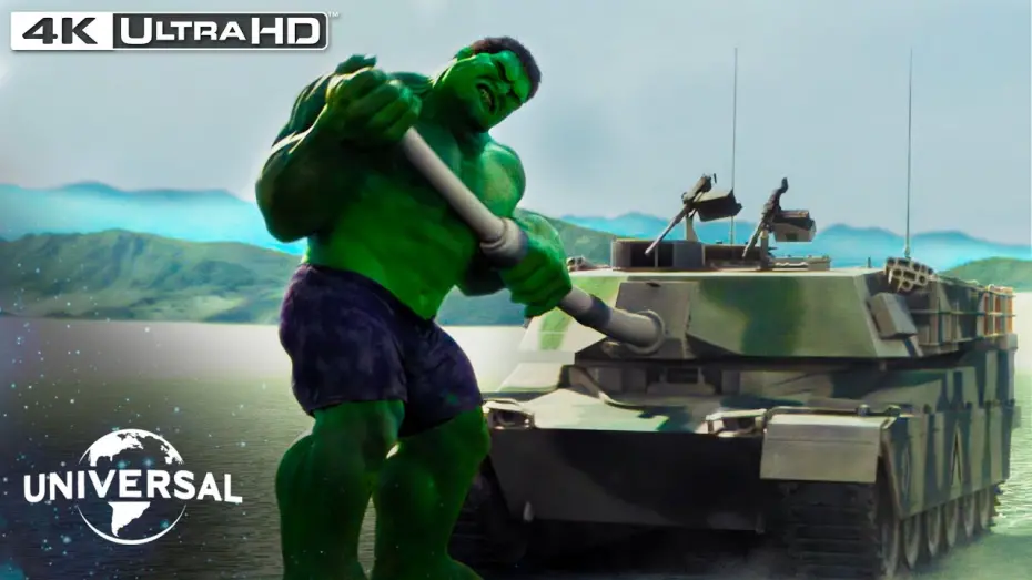 Wideo do filmu Hulk — Hulk vs The Army in 4K HDR