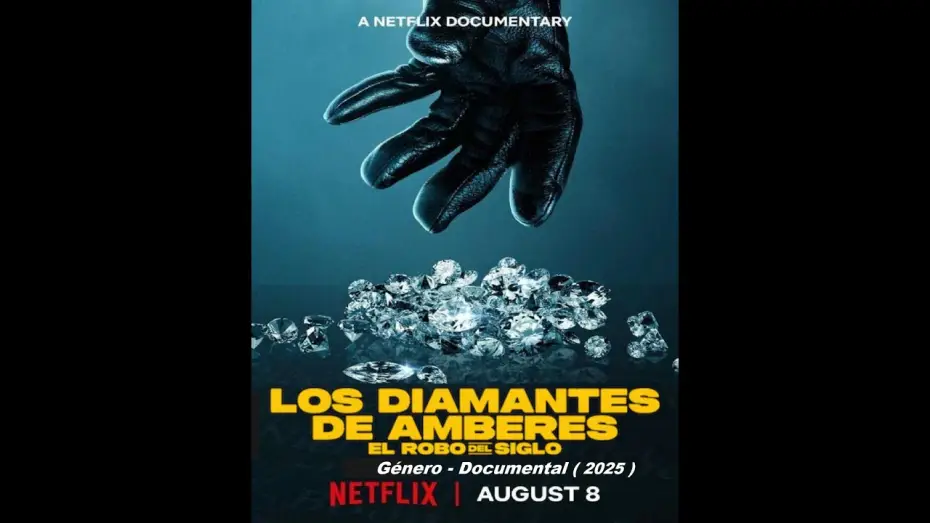 Wideo do filmu Skradzione diamenty: Skok stulecia — Los diamantes de Amberes - El robo del siglo ( 2025 ) Trailer Documental - Español Latino