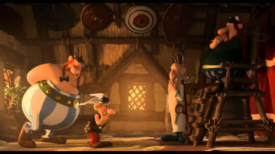 Wideo do filmu Asteriks i Obeliks: Osiedle bogów — Astérix : Le Domaine des Dieux - Bande Annonce VF