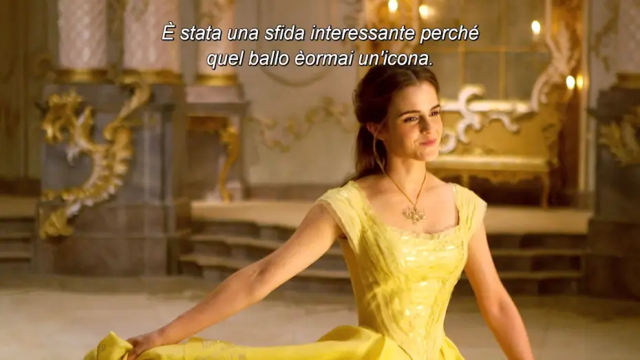 Wideo do filmu Piękna i Bestia — La Bella e la Bestia - Il vestito giallo di Belle - Featurette