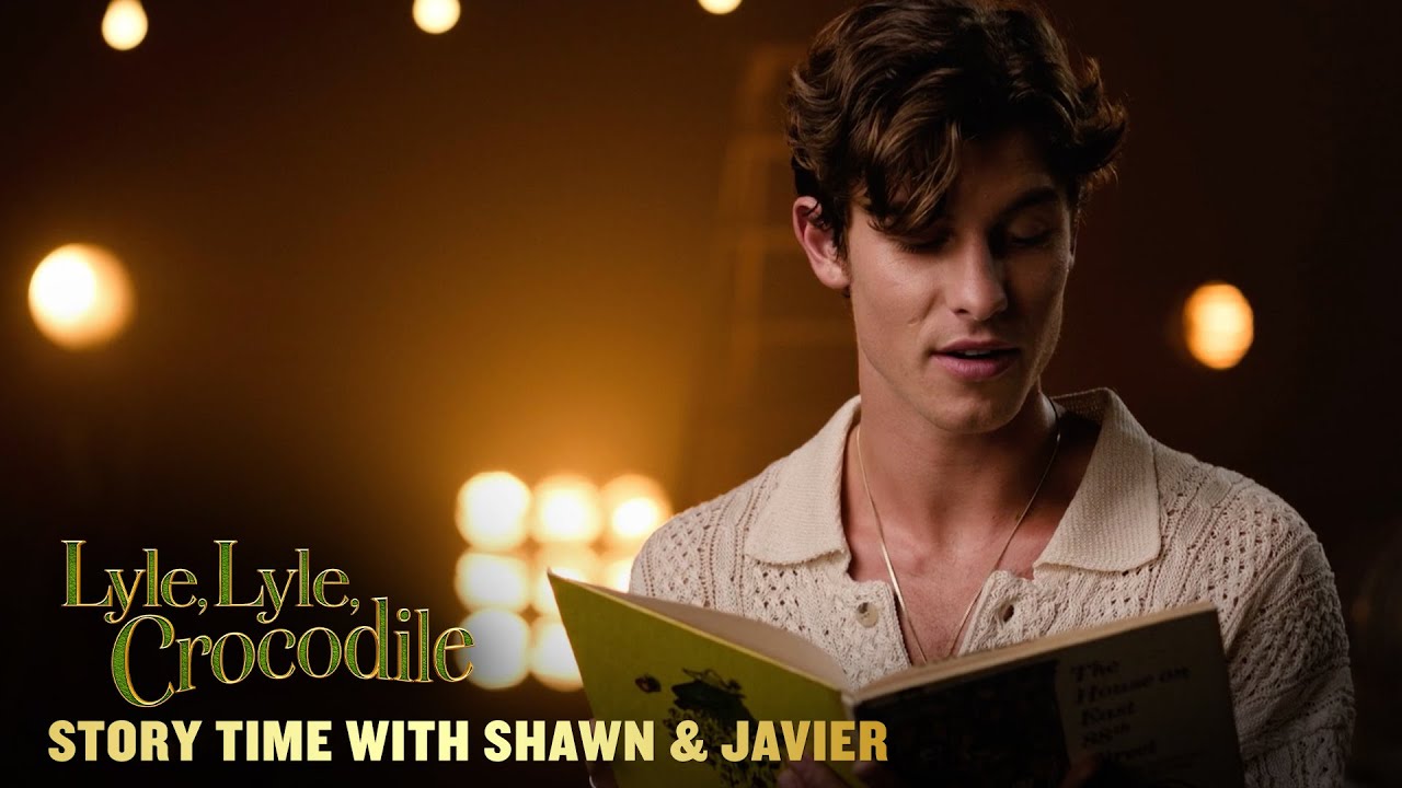 Wideo do filmu Wielki zielony krokodyl domowy — LYLE, LYLE, CROCODILE | Story Time with Shawn Mendes & Javier Bardem
