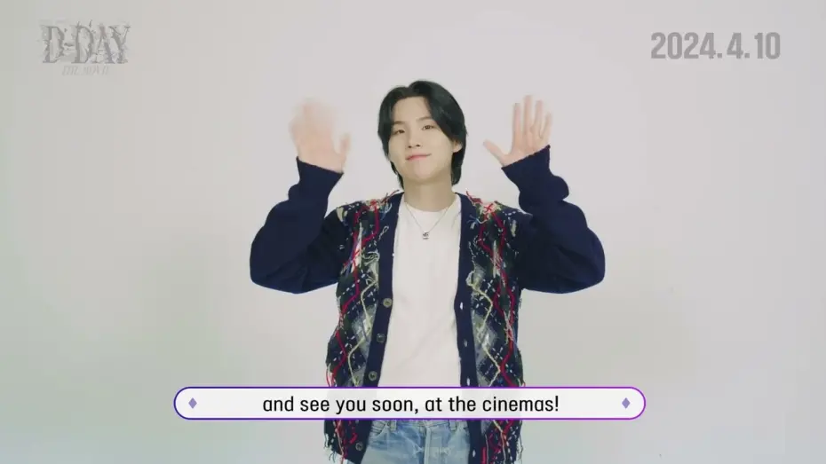 Wideo do filmu 슈가｜어거스트 디 투어 '디-데이' 더 무비 — SUGA│Agust D TOUR 'D-DAY' THE MOVIE Ticket Announcement