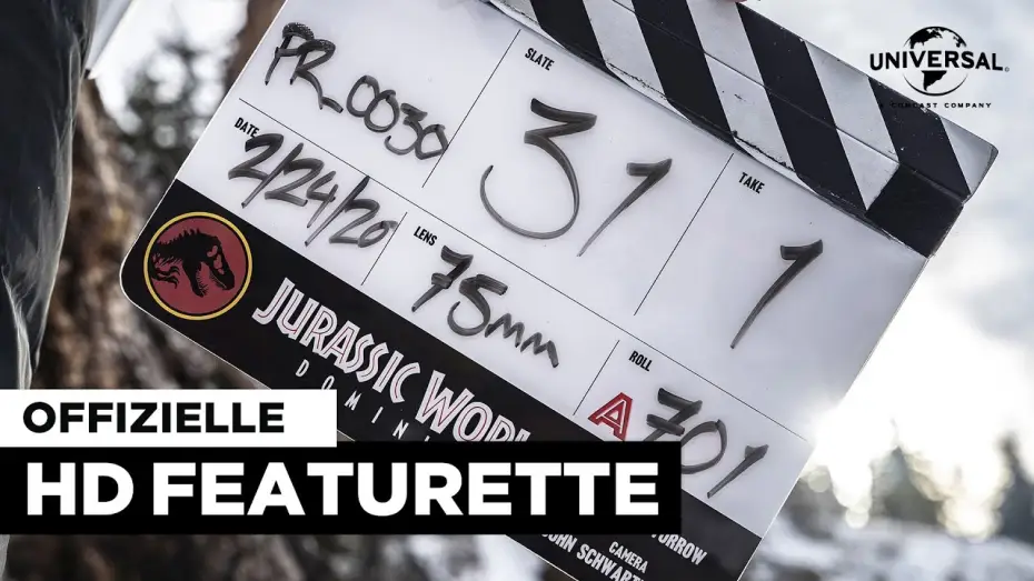 Wideo do filmu Jurassic World: Dominion — Featurette (OmU)