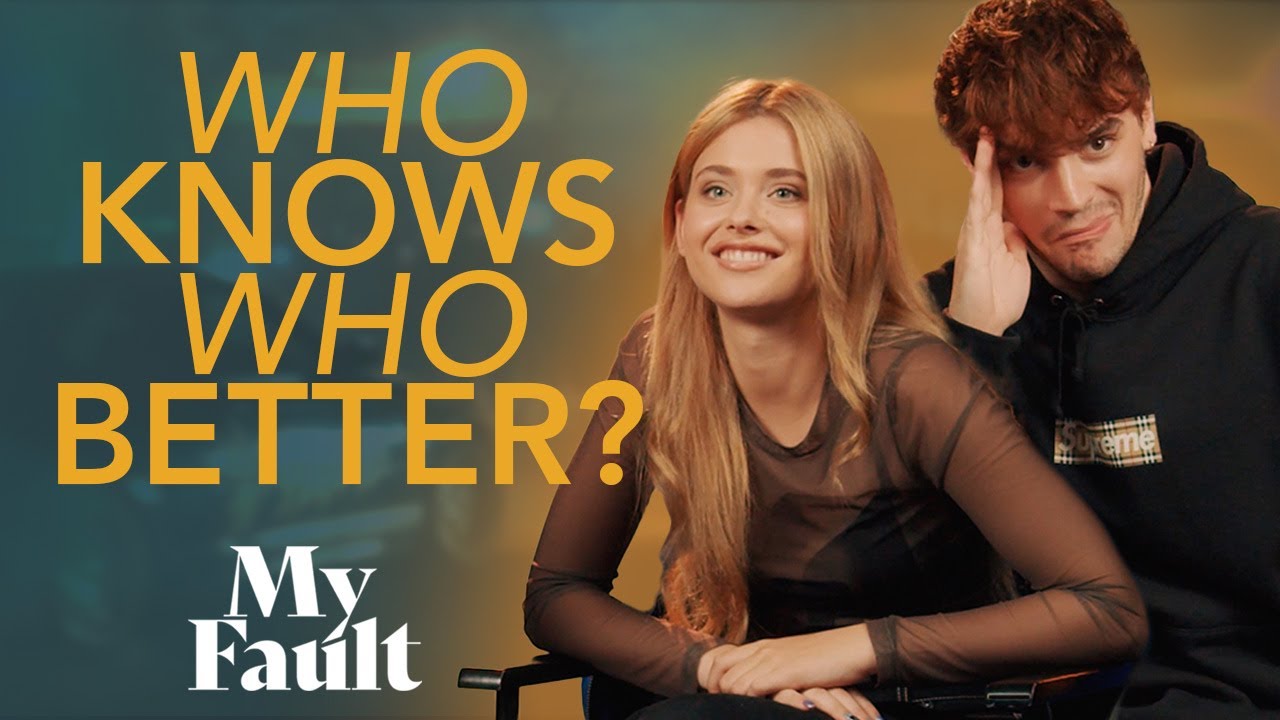 Wideo do filmu Moja wina — Nicole Wallace & Gabriel Guevara Play Who Knows Who Better?