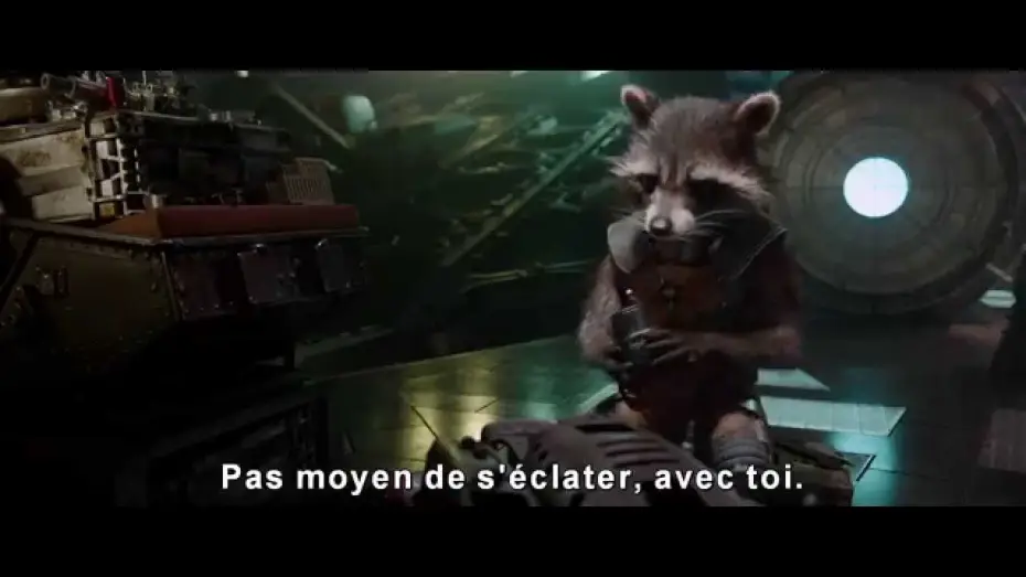 Wideo do filmu Strażnicy Galaktyki — Les Gardiens de la Galaxie - Bande-annonce VOST