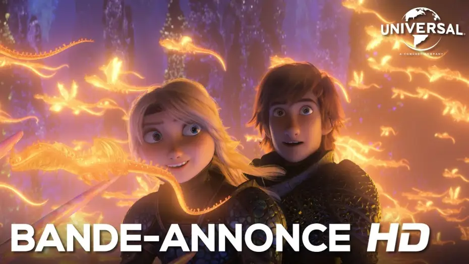 Wideo do filmu Jak wytresować smoka 3 — Dragons 3 : Le Monde Caché - Bande Annonce VOST