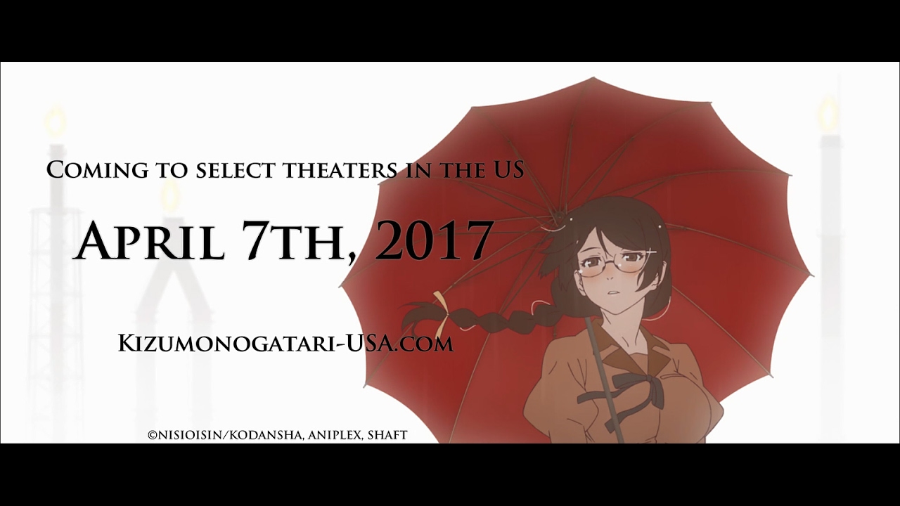Wideo do filmu Kizumonogatari III: Reiketsu-hen — KIZUMONOGATARI PART 3: REIKETSU Trailer