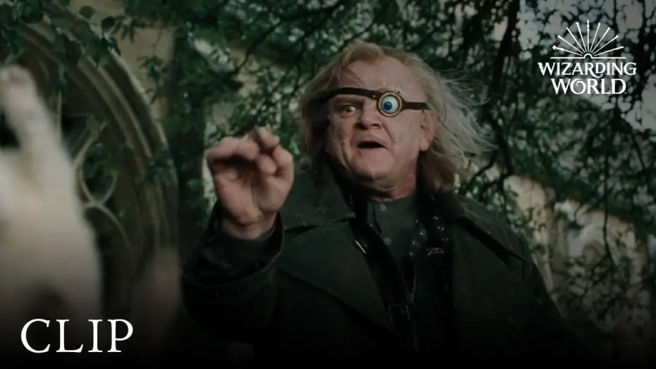 Wideo do filmu Harry Potter i Czara Ognia — Professor Mad-Eye Moody vs. Draco
