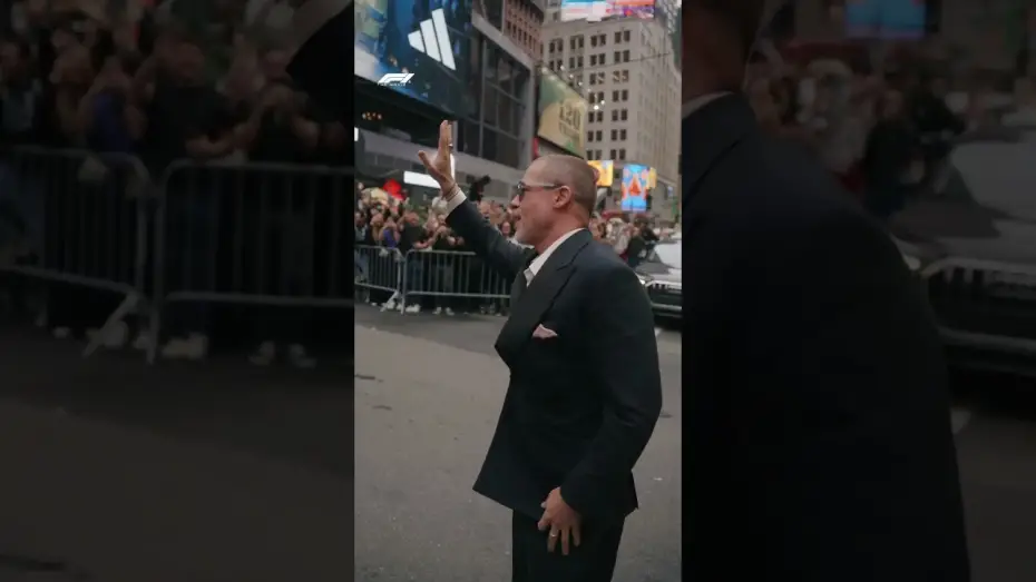 Wideo do filmu F1: Film — Brad made a 'Pitt' stop at the World Premiere in New York last night!