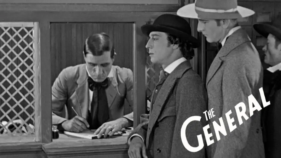 Wideo do filmu Generał — Buster Keaton Rejected from the Army – Enlistment Scene