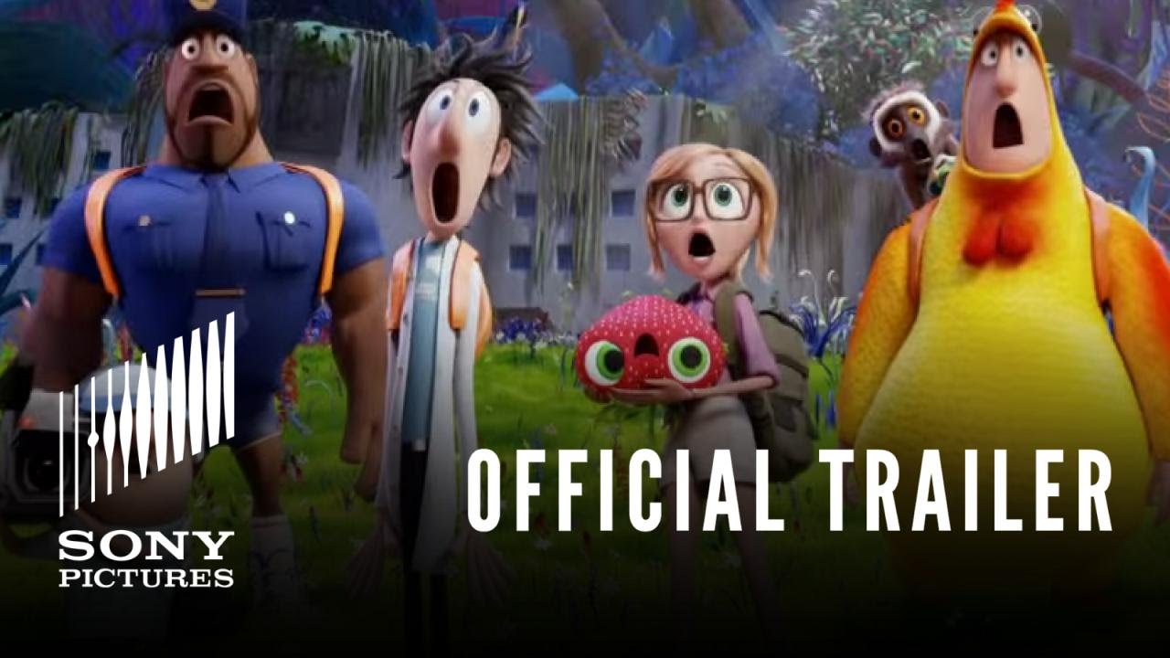 Wideo do filmu Klopsiki kontratakują — Cloudy With a Chance of Meatballs 2 - Official Trailer #2 - In Theaters 9/27