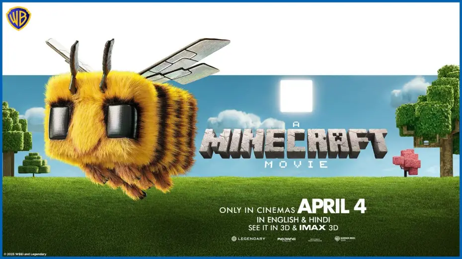 Wideo do filmu Minecraft. Film — In Cinemas on April 4
