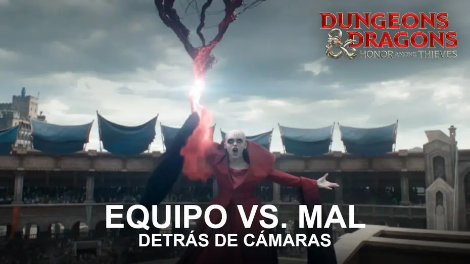 Wideo do filmu Dungeons & Dragons: Złodziejski honor — Detrás de cámaras: Equipo vs. Mal