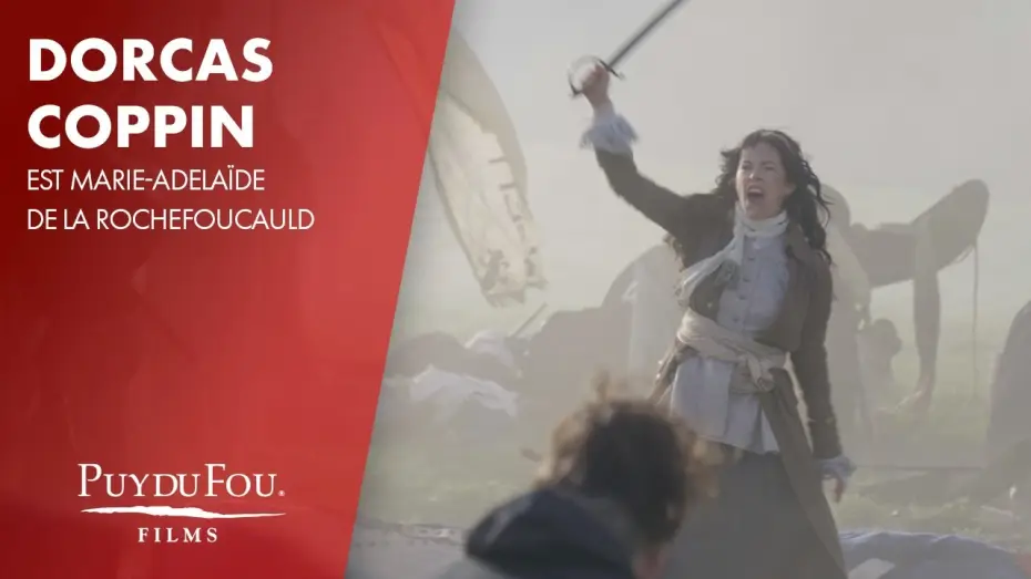 Wideo do filmu Wandea. Zwycięstwo albo śmierć — Dorcas Coppin est Marie-Adelaïde de la Rochefoucauld | "Vaincre ou Mourir" | Puy du Fou Films