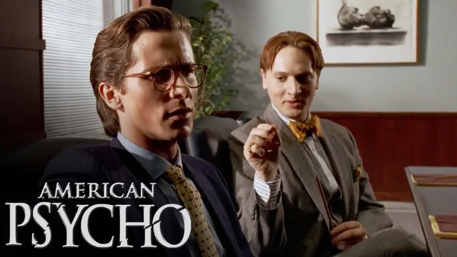 Wideo do filmu American Psycho — 'Comparing Business Cards' Scene