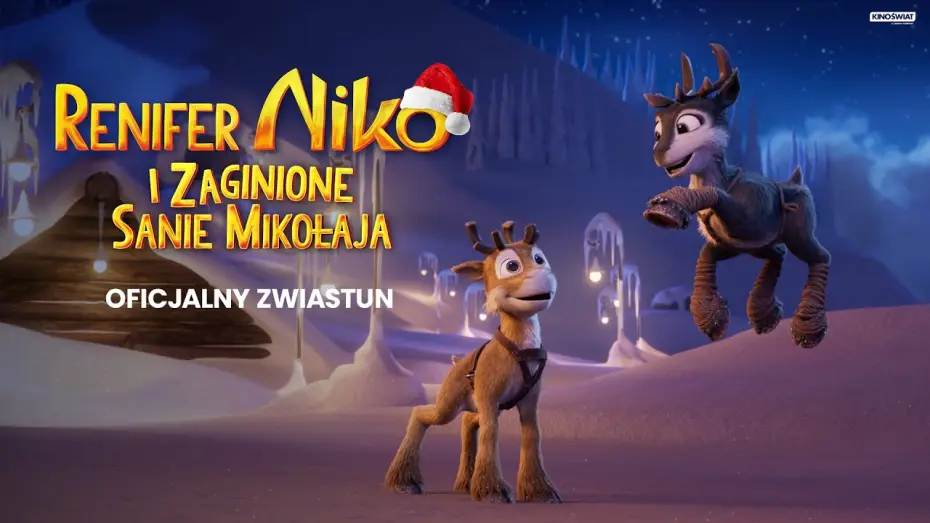 Wideo do filmu Renifer Niko i zaginione sanie Mikołaja — Oficjalny zwiastun